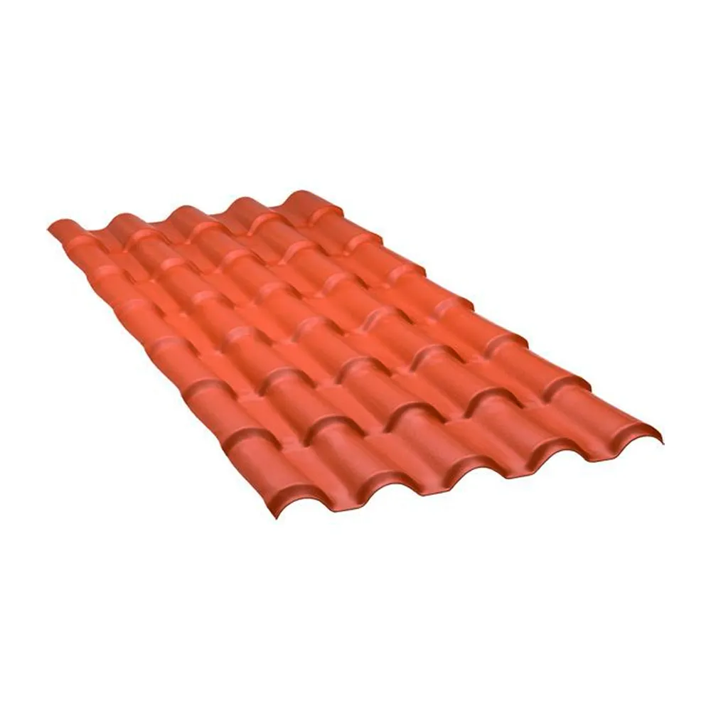 Telha PVC Colonial Cerâmica 2,30X0,86CM 2MM