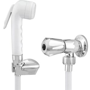 Ducha Higiênica com Gatilho Branca E Cromada